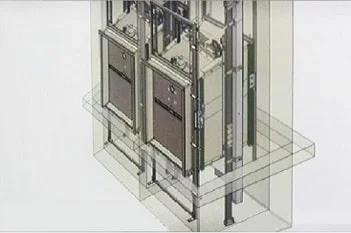 kitchen elevator, dumbwaiter, food elevator